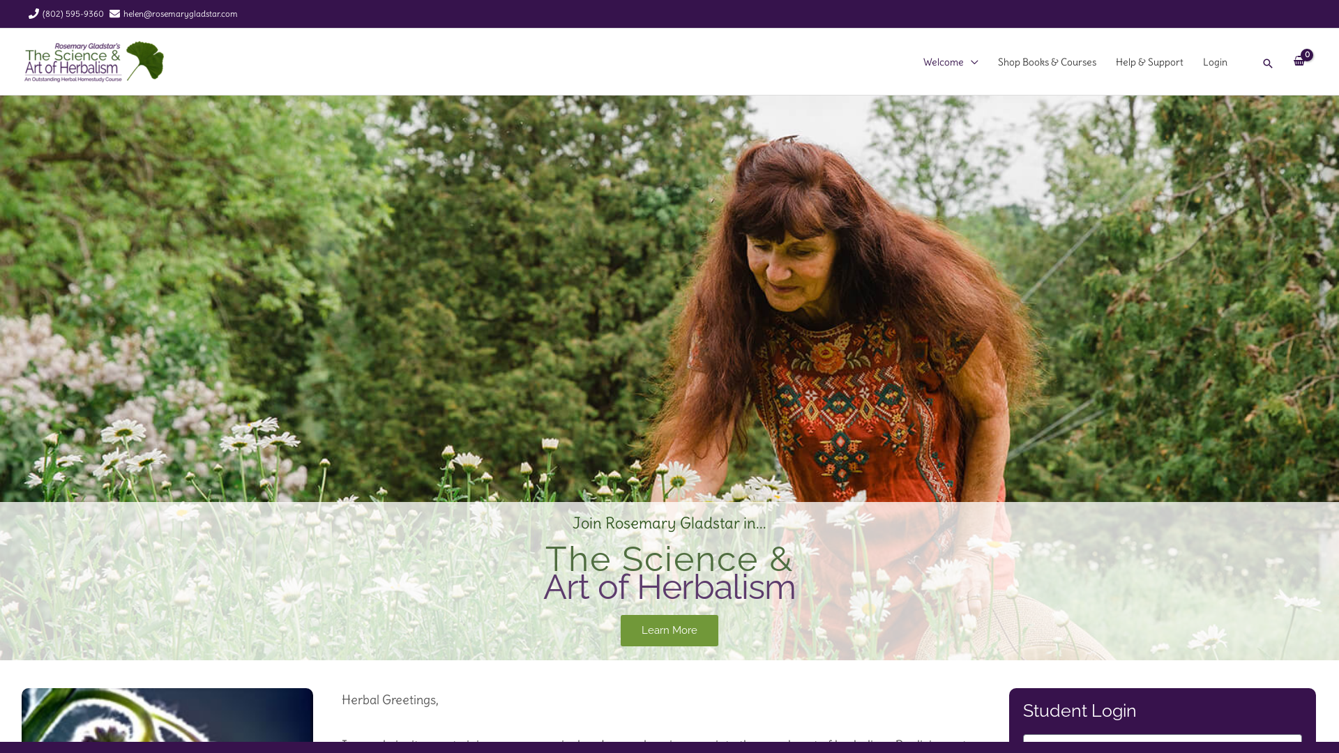 The Science & Art of Herbalism